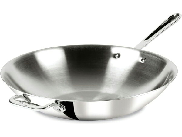 All-Clad オールクラッド ステンレス鋼35珊中華鍋 WOK 4.7リッター Stainless続きもの