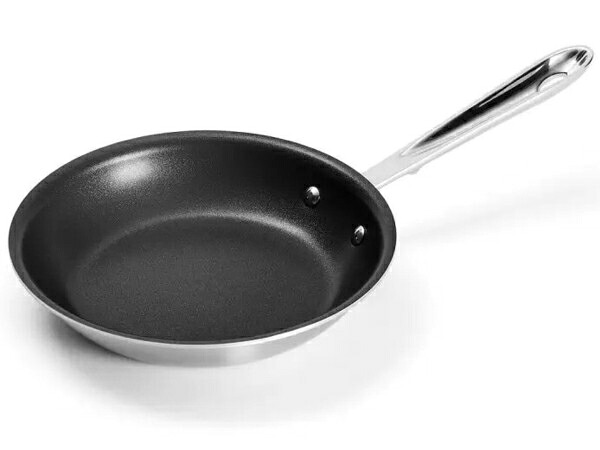 All-Clad オールクラッド ステンレス鋼20珊ノン突っ支い棒・フライパン d5 Brushed Stainless 続きもの