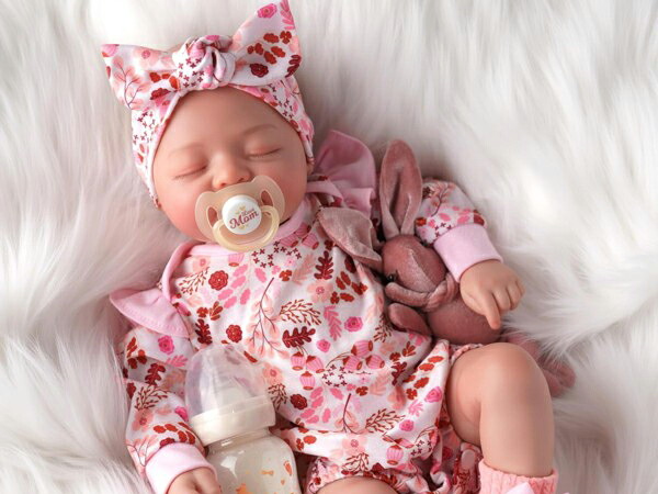 Lifelike Reborn Baby Dolls 即物的な乳飲み子あやつり人形 Eli  本物そっくり！御姉さんの新生児あやつり人形 ベイビードール