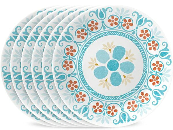 Corelle コレール アペタイザープレート6枚書き割り Terracotta Dreams 17珊小皿