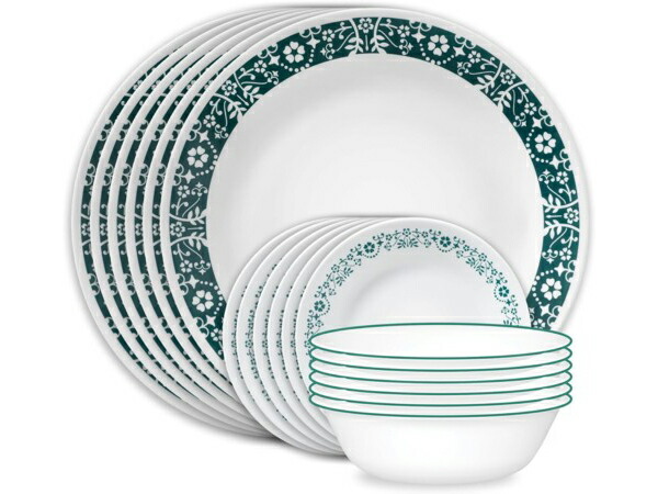 Corelle コレール ディナーウェアー18点書き割り Penelope