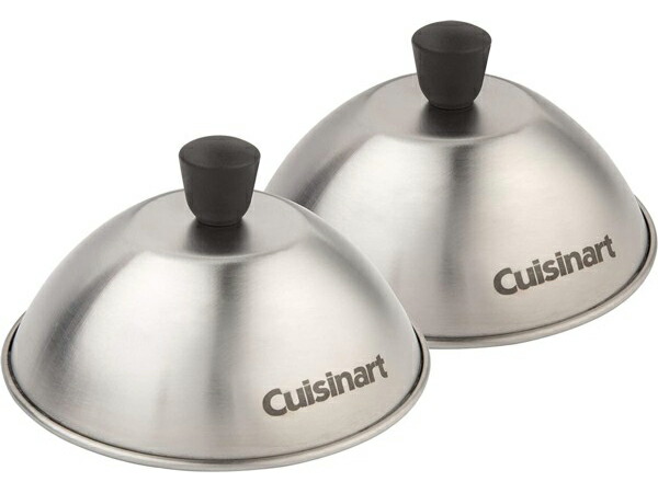 Cuisinart クイジナート　15cmメルティング・ドーム2個セット　ステーキカバー バーガーカバー グリルドームカバー グリドルドーム チーズメルティングドーム