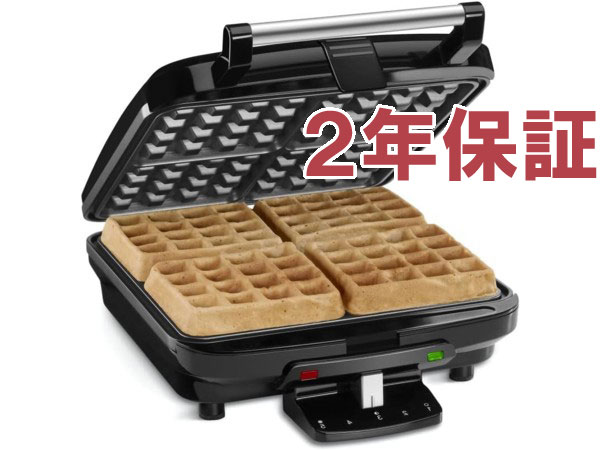 楽天市場】家庭用 ベルギー ワッフルメーカー 四角 4枚焼 クチーナプロ