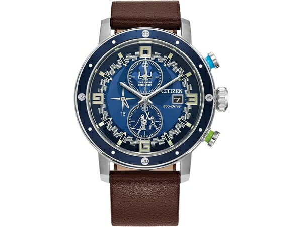 Citizen Eco-Drive スター・ウォーズ ルーク・スカイウォーカー 成人男性用ウオッチ クロノグラフ （青み） シチズン vs Star Wars共同研究外国で押さえる逆インポート模範例