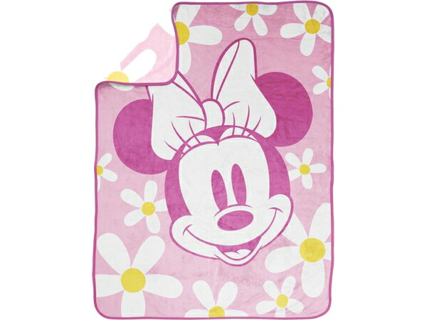 Disney ディズニー　ミニー・マウス　子供用ブランケット 中　152&times;116cm　（ピンク）　タオルケット　スローケット　Minnie Mouse｜輸入セレクトショップハートランド 10,345円