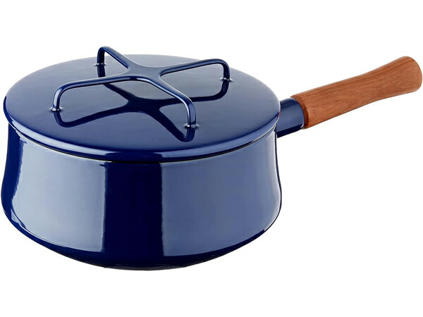Dansk ダンスク コベンスタイル 18珊出どころ食パン 1.9リッター片手鍋 （青碧） 琺瑯 ホーロー エナメル工業 2QT