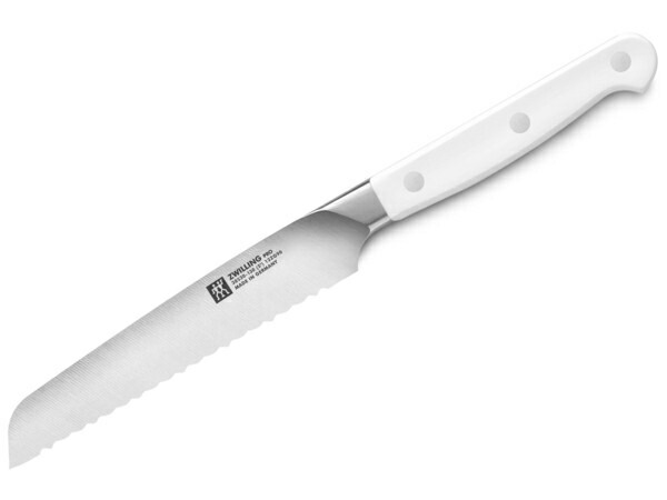 Zwilling ツヴィリング　13cm鋸歯ユーティリティナイフ　（ホワイト）　Zwilling Pro Le Blancシリーズ