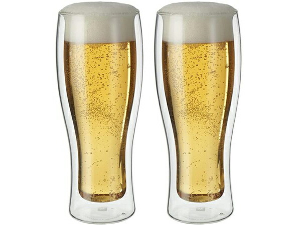 Zwilling Barキッチン用品 食器 調理器具 ビアグラス ジョッキ ツヴィリングj A ヘンケルス ダブルウォール ビール用グラス 2個セット Sorrento 食器 カトラリー グラス Bar 輸入セレクトショップハートランド