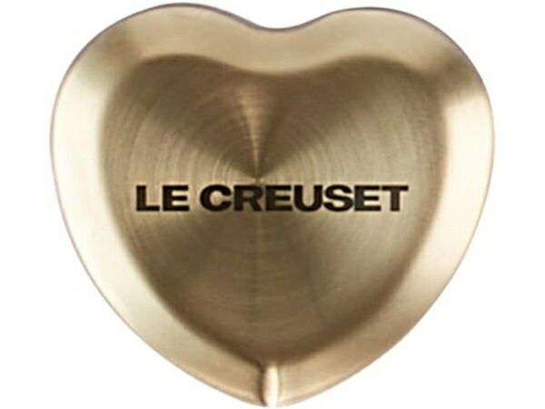 Le Creuset ル・クルーゼ　 ハート形ゴールド・ノブ（大）　Signatureモデル鍋用ステンレスツマミ　ルクルーゼ 8,626円