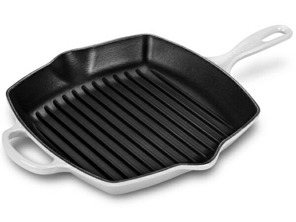 ルクルーゼ　スクエア　スキレット　グリルパン　26cm イエロー Le Creuset ル・クルーゼ スクエア・スキレットグリル
