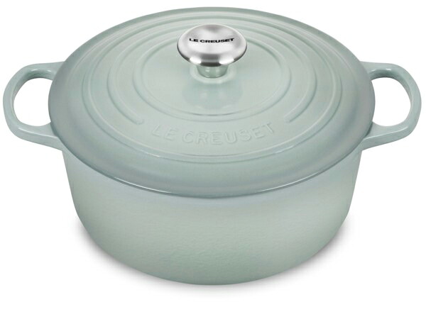 Le Creuset ル・クルーゼ　 26cm ココット・ロンド (シーソルト） 5.5QT　ルクルーゼ｜輸入セレクトショップハートランド