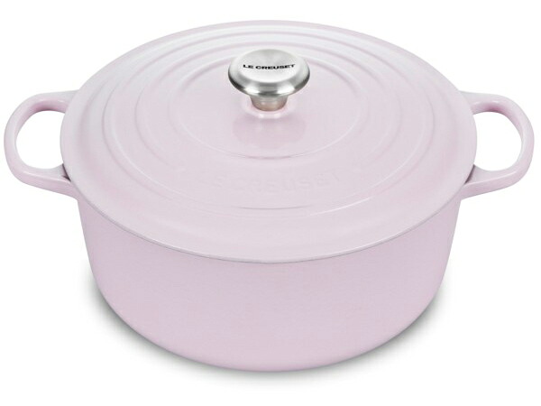 Le Creuset ル・クルーゼ  28珊 ココット・ロンド (さくら色シャロット） 7.25QT ルクルーゼ