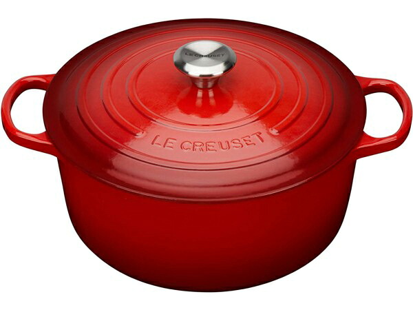 Le Creuset ル・クルーゼ  30糎 ココット・ロンド (桜んぼう赤いこと） 9QT ルクルーゼ