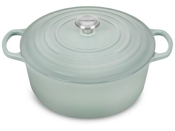 Le Creuset ル・クルーゼ  30珊 ココット・ロンド (シーソルト） 9QT ルクルーゼ