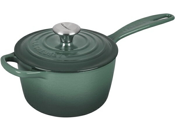 お気にいる 楽天市場 Le Creuset ル クルーゼ 16cm片手鍋 アイアンハンドル ソースパン 補助ハンドル付 アーティチョーク 1 75qt ルクルーゼ 輸入セレクトショップハートランド 限定製作 Www Olicitante Com Br