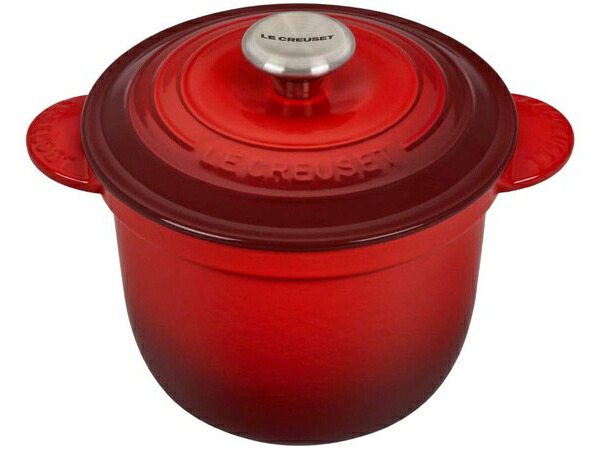 Le Creuset ル・クルーゼ 炊飯窯 2.1リッター・上げ米ポット (桜んぼう赤いこと） ルクルーゼ