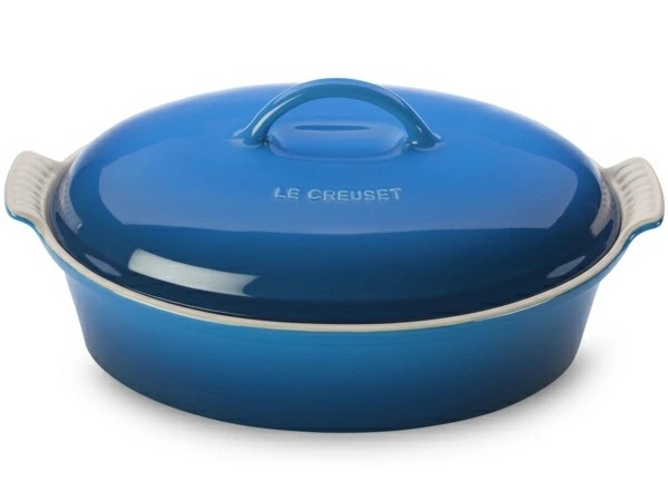 Le Creuset ル・クルーゼ ヘリテージ蓋付オーバル・キャセロール (マルセイユブルー) 4QT ルクルーゼ|輸入セレクトショップハートランド