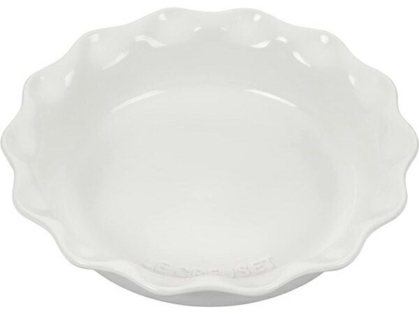 Le Creuset ル・クルーゼ 23cmパイ・ディッシュ (ホワイト) 9inch グラタン皿|輸入セレクトショップハートランド