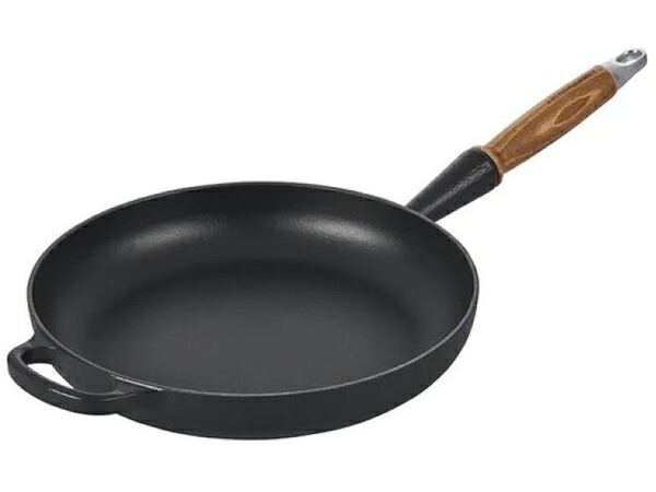 Le Creuset ル・クルーゼ  26糎 木製手持ち部分・フライパン （リコリス） 10.25inch ルクルーゼ