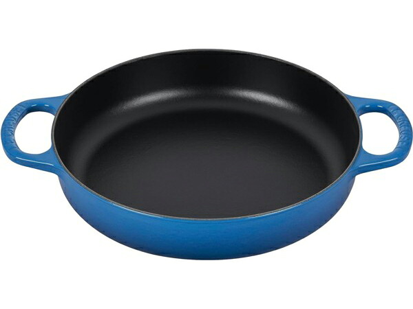 Le Creuset ル・クルーゼ　28cmエブリディ・パン　(マルセイユブルー）｜輸入セレクトショップハートランド