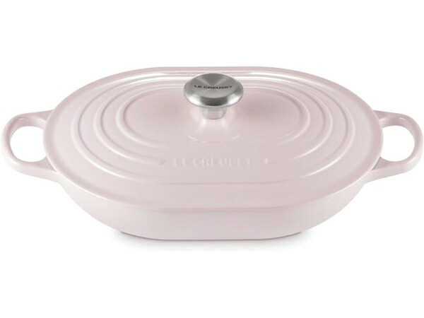 Le Creuset ル・クルーゼ　 オーバル・キャセロール　3.5リットル楕円系両手鍋　(ピンクエシャロット）　3.75QT｜輸入セレクトショップハートランド