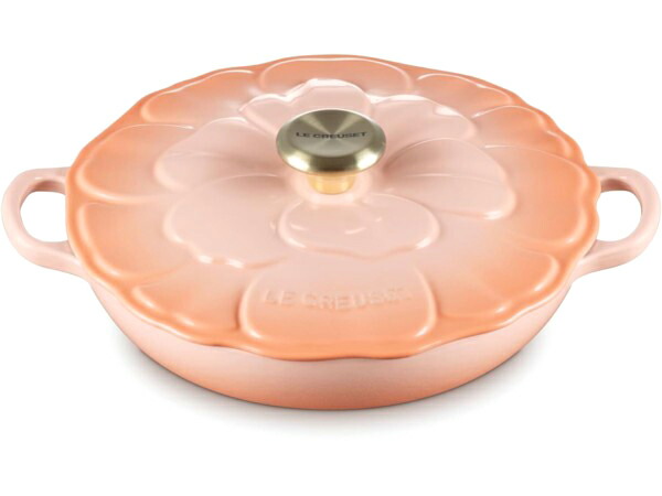 Le Creuset ル・クルーゼ　 26cmペタル・ブレイザー　（ペッシュ）　2.25QT　ルクルーゼ