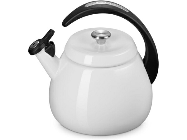 Le Creuset ル・クルーゼ  クローシェ・ケトル (白いこと) 2.2QT