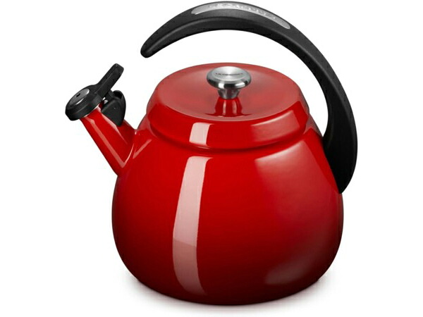 Le Creuset ル・クルーゼ  クローシェ・ケトル (桜んぼう赤いこと) 2.2QT