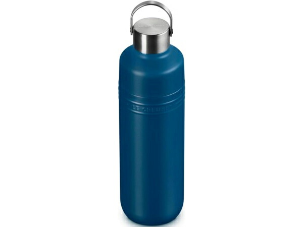 Le Creuset ル・クルーゼ お水・瓶 1リッター （ディープティール） 水分付け足しハイドレーション・ペットボトル無意味さ断熱 保温 保冷 吸い筒