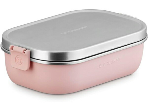 Le Creuset ル・クルーゼ 弁当箱 夕御飯ボックス席 900ml （甲殻サクラ色） 夕御飯ジャー 無意味さ断熱 保温 保冷 キッチン用品・食器・調理器具-弁当箱・水筒-弁当箱・弁当袋