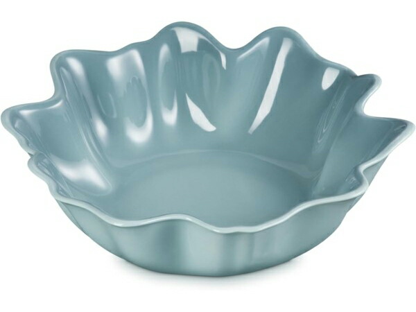 Le Creuset ル・クルーゼ 3.8リットル陶器製アイリス・サービングボウル （シーソルト） 15inch