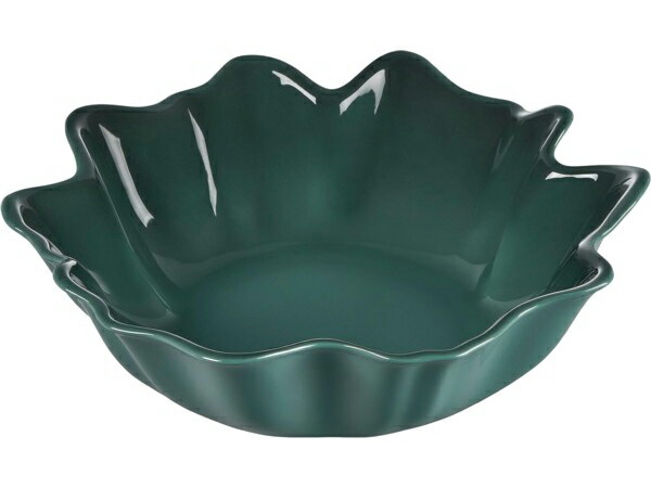 Le Creuset ル・クルーゼ 3.8リットル陶器製アイリス・サービングボウル （アーティチョーク） 15inch