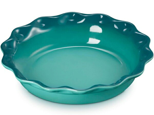 Le Creuset ル・クルーゼ　23cmパイ・ディッシュ　（リヴィエラ）　9inch　グラタン皿