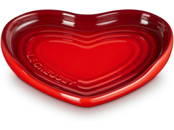 Le Creuset ル・クルーゼ 13珊ハート型形スプーンレスト （桜んぼう赤いこと） 5inch