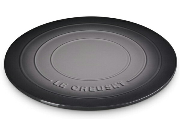 Le Creuset ル・クルーゼ 38糎瀬戸もの製ピザパイ石ころ （牡蛎薄墨色） 15inch ルクルーゼ