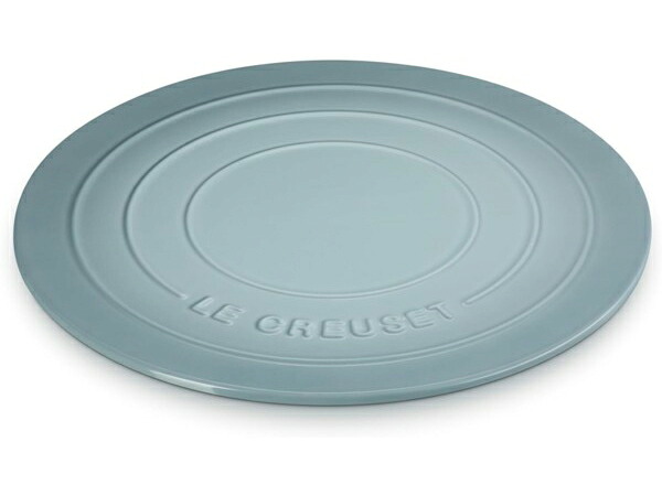Le Creuset ル・クルーゼ 38糎瀬戸もの製ピザパイ石ころ （シーソルト） 15inch ルクルーゼ