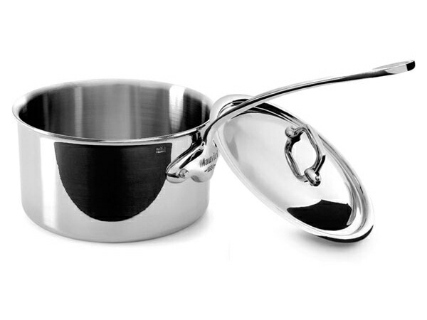Mauviel ムヴィエール 19珊フタ付き添い人5層出どころ食パン 2.7QT （約2.5リッター） M\u0027cook続きもの ステンレス鋼・スチール写真