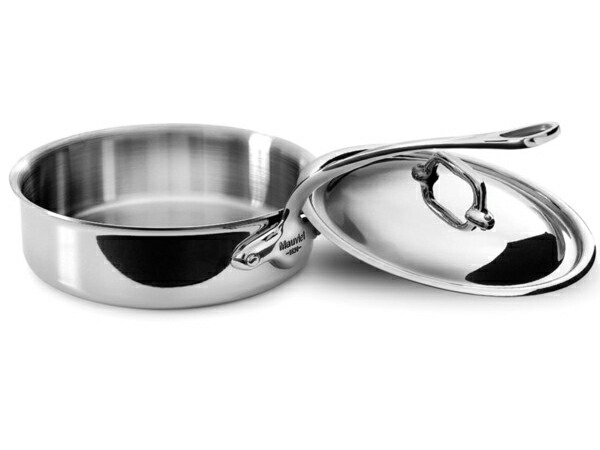 楽天市場】Mauviel ムヴィエール 19cmフタ付き5層ソースパン 2.7QT