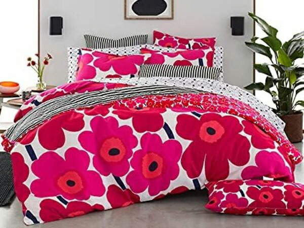 楽天市場】【キング】 marimekko マリメッコ Unikko 布団カバー