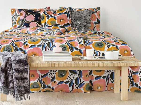 マリメッコ　ウニッコ　枕布団カバーセット　クイーンサイズ 楽天市場】【クイーン】 marimekko マリメッコ Unikko 布団カバー