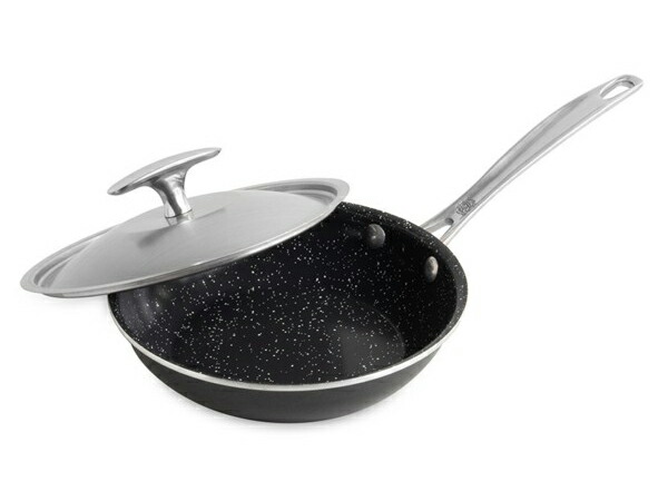 Nordic Ware ノルディックウエア Basalt 20cmフタ付きフライパン　8inch ノンスティック・セラミックコーティング・アルミニウム　Made in U.S.A.