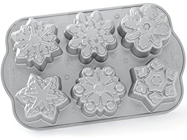 Nordic Ware ノルディックウエア スノーフレーク（雪の結晶）カトレットパン　ケーキ型　NordicWare ノルディックウェア｜輸入セレクトショップハートランド