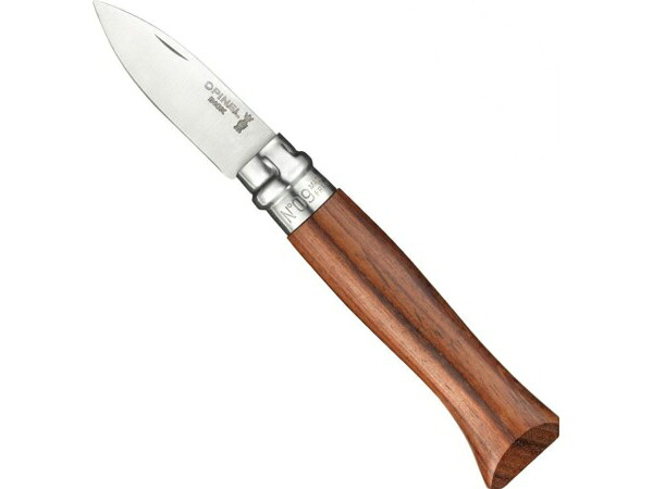 Opinel オピネル 8.5cmステンレス・オイスターナイフ #9 パドウク・ハンドル|輸入セレクトショップハートランド