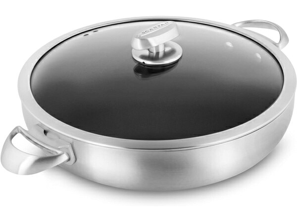 Scanpan 走査食麺麭 32糎ノン突っ支い棒・ブレイザー 5.2リッター浅型両手なべ [IH相応う] CX+ つづき物