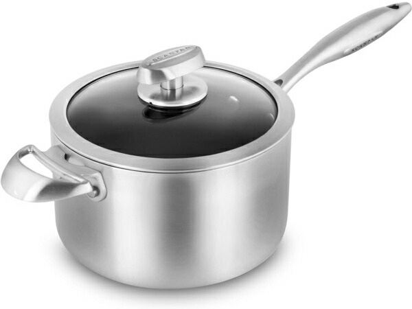 Scanpan 走査食麺麭 20糎ノンスティック・ソースパン 3.8リッター助けること手持ち部分付き添い人片手鍋 [IH相応う] CX+ つづき物