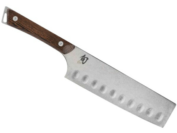 楽天市場】藤下新次作 菜切り包丁 関西型 青紙3層鋼 (はがね) Shinji