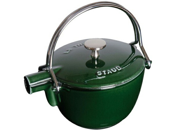 Staub ストウブ La Theiere ラウンド・ティーポット （バジルグリーン）