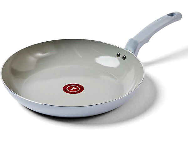 T-fal ティファール　30cmセラミック・ノンスティック・フライパン　（アーティックブルー）　[IH非対応]　12inch Refresh Ceramic