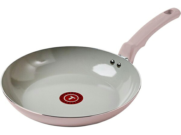 T-fal ティファール 30糎陶器・ノン突っ支い棒・フライパン （サクラ色） [IH非相応う] 12inch Refresh Ceramic
