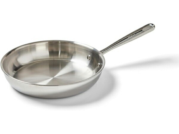 T-fal ティファール 25糎フライパン （ステンレス鋼・スチール写真） [IH相応う] 10inch Tri-Ply Stainless Steel